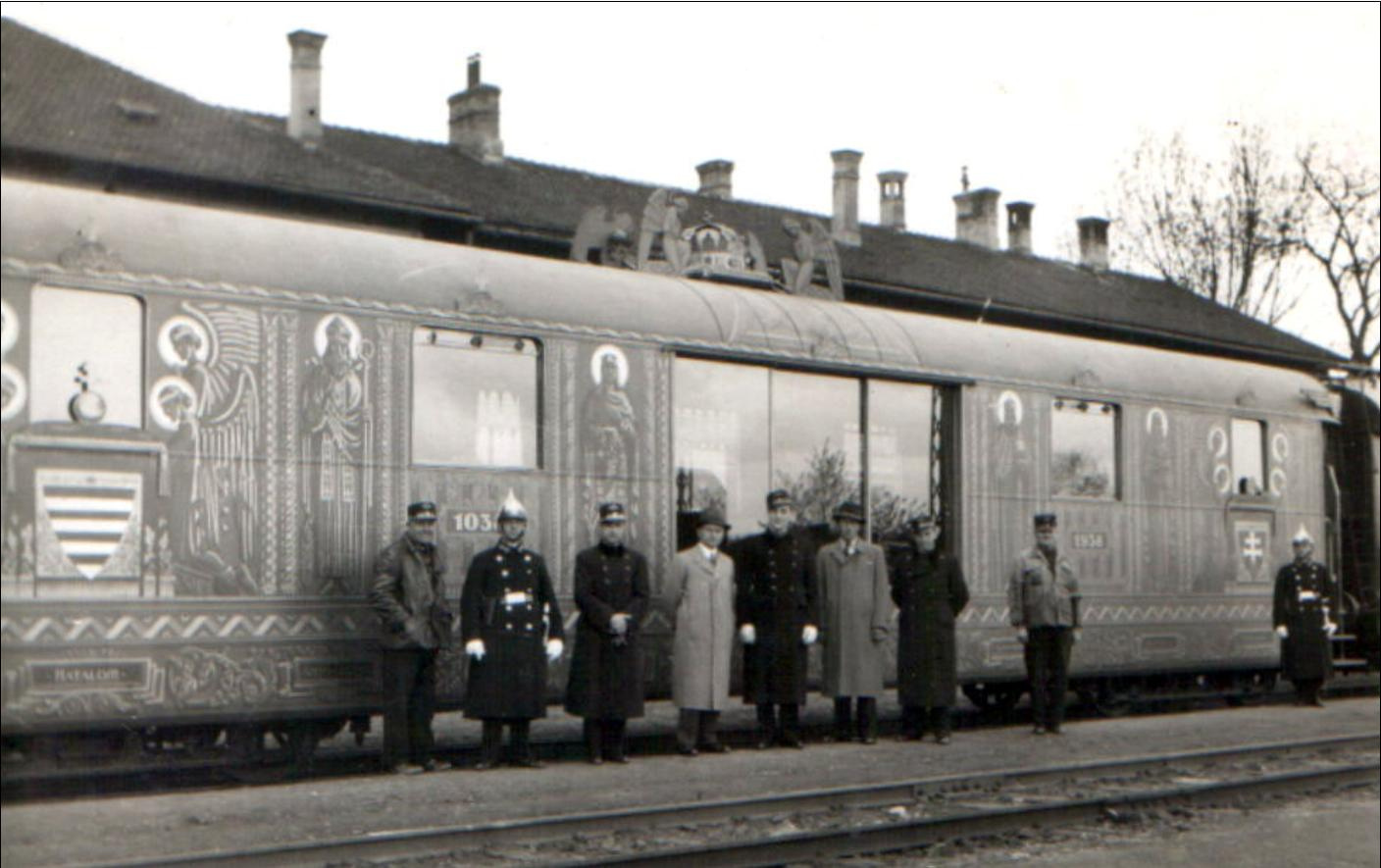 Szent Jobb vonata 1938