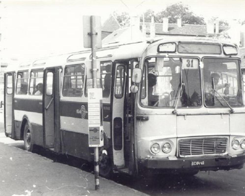 Pécs Skoda Karosa busz1980-as évek