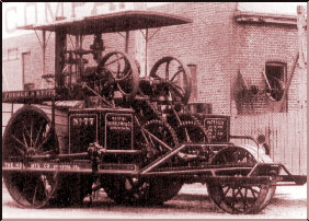 Holt gőztraktor 1890 Old Betsy 60HP