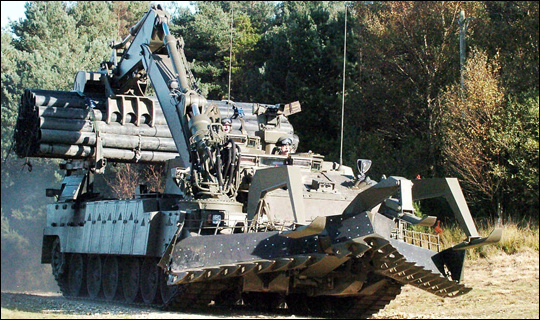 Trojan  heavily armoured engineer tank (UK)