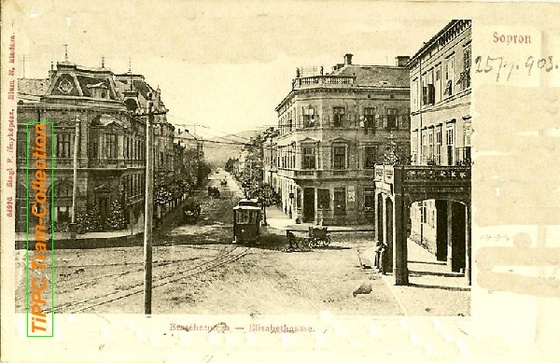 Sopron Oedenburg-Elisabethstrasse 1903