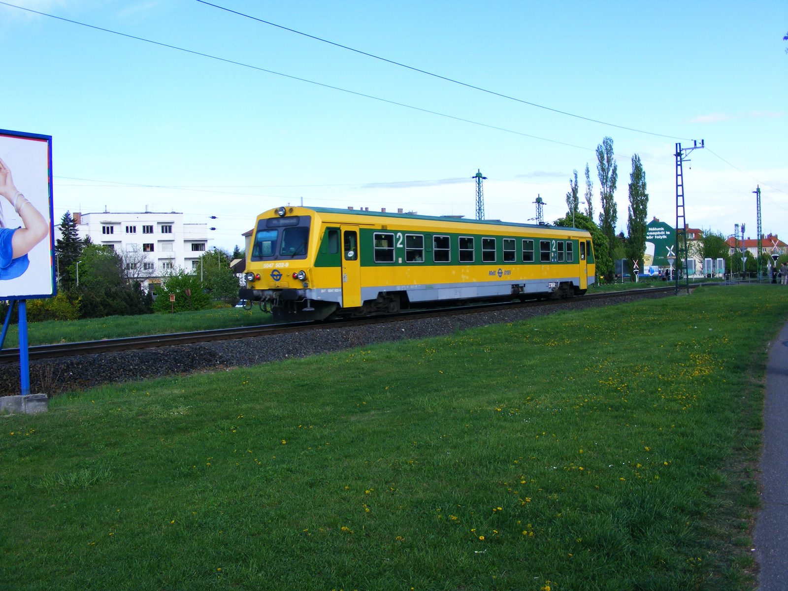 5047-502-9 motorkocsi Sopron Déli-Sopron személy között.