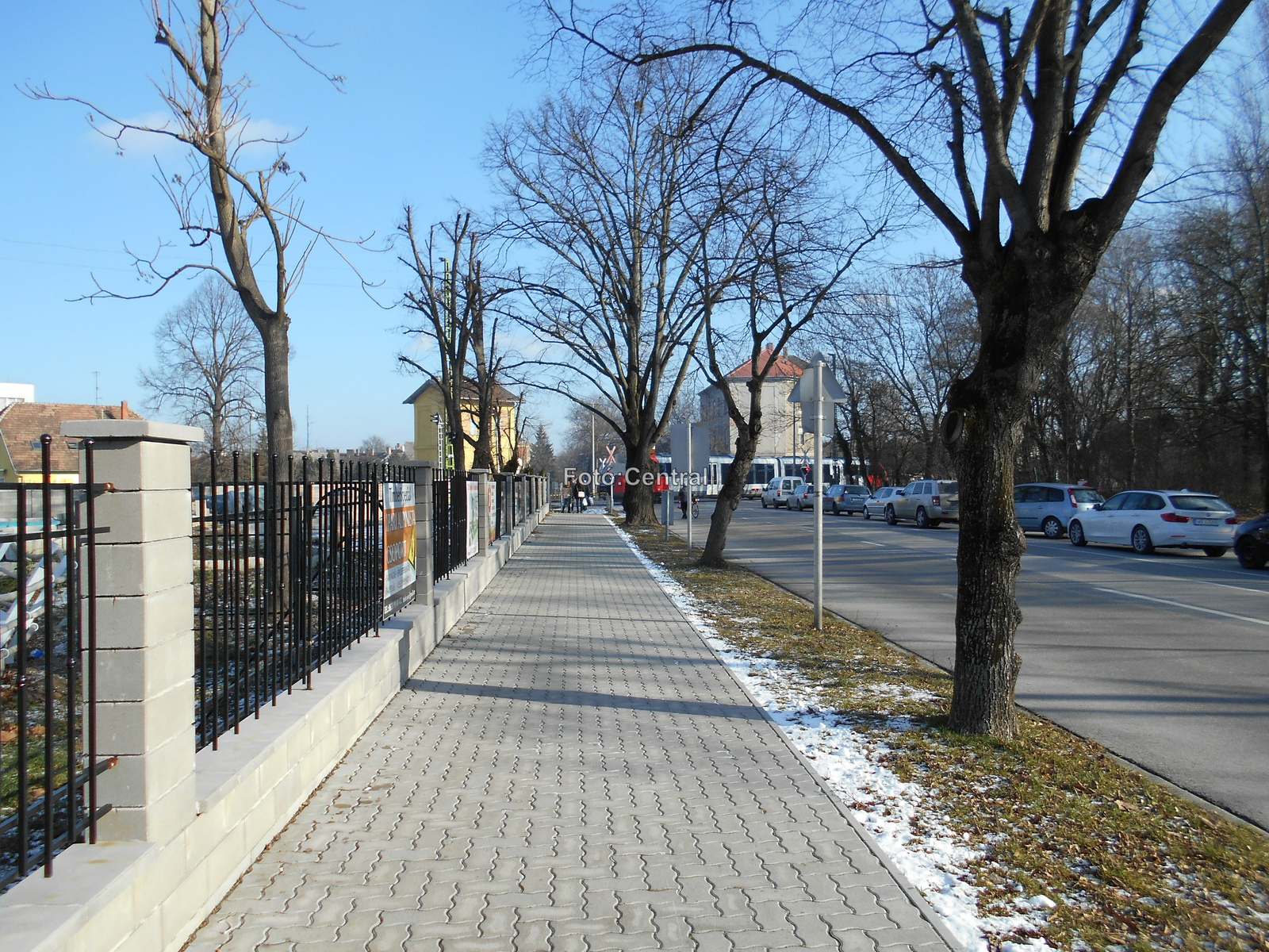 A 2016 január 18.-án leégett déli szárny.