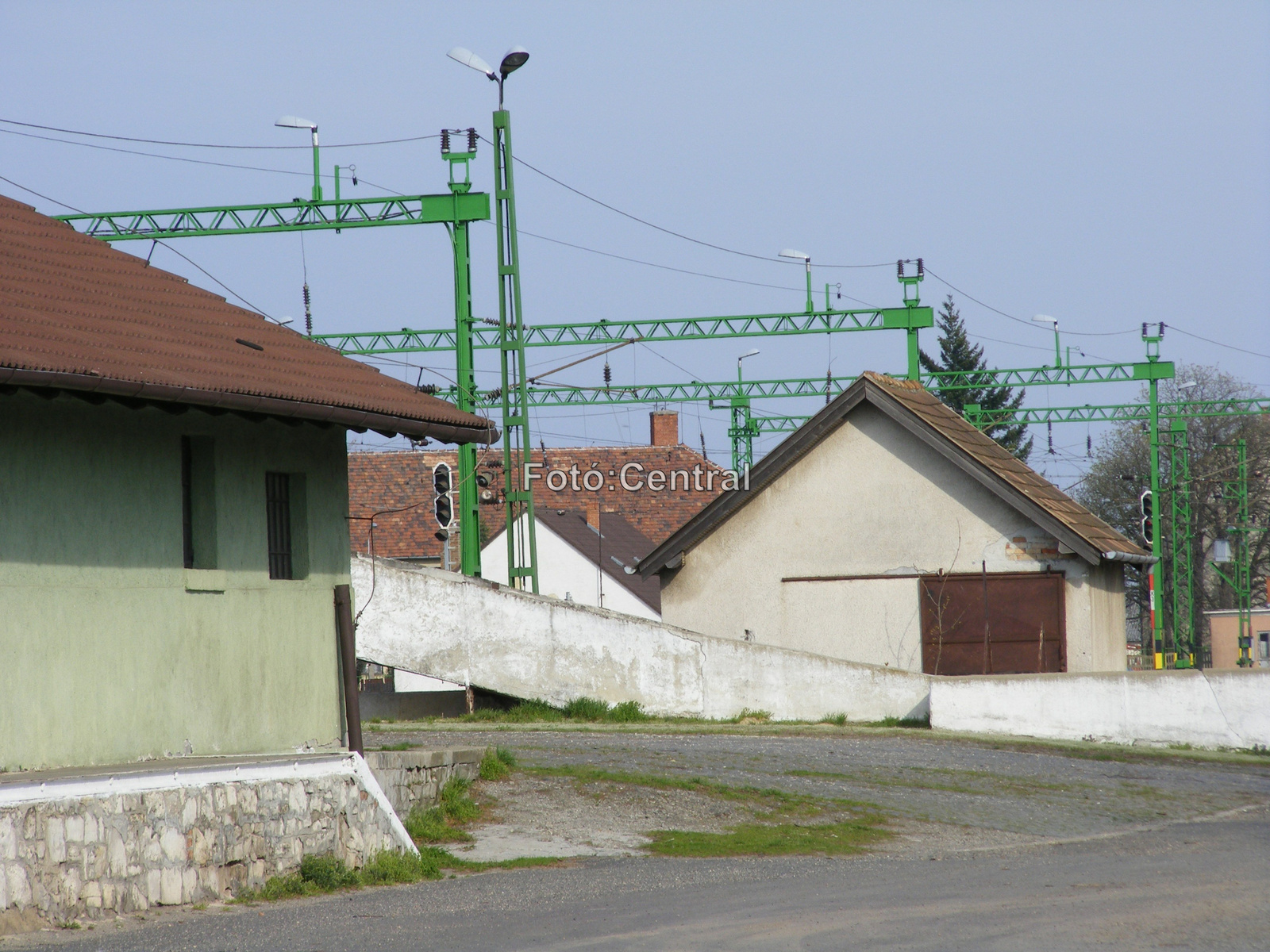 A még meglévő élőállat rakodó.