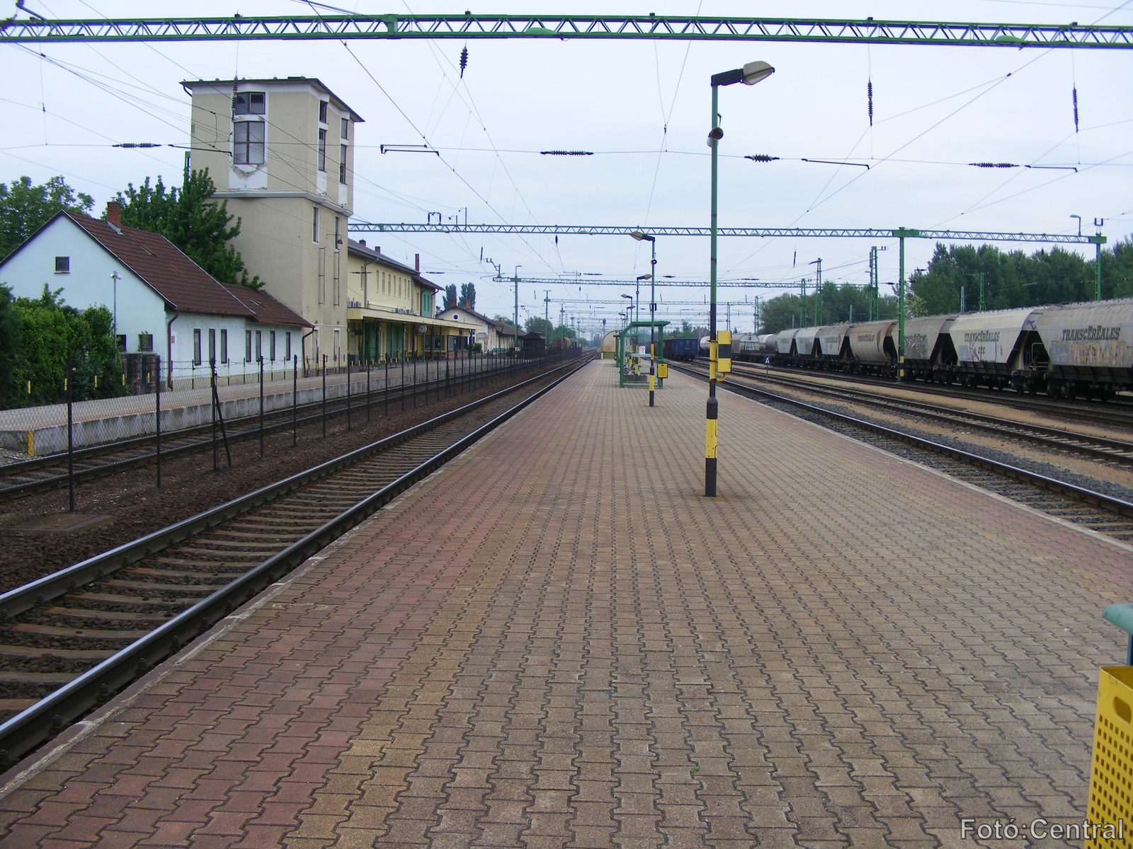 Nézet a kezdőpont felé.