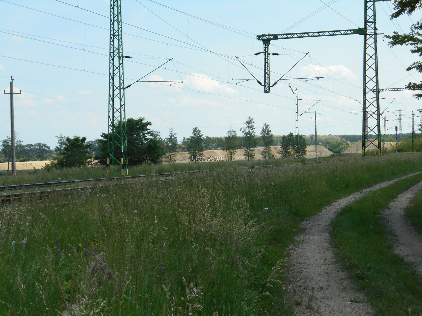 M85 gyorsforgalmi út építése Kópházánál.