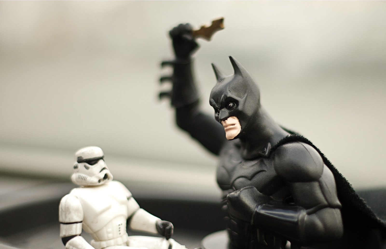 batman vs storm trooper