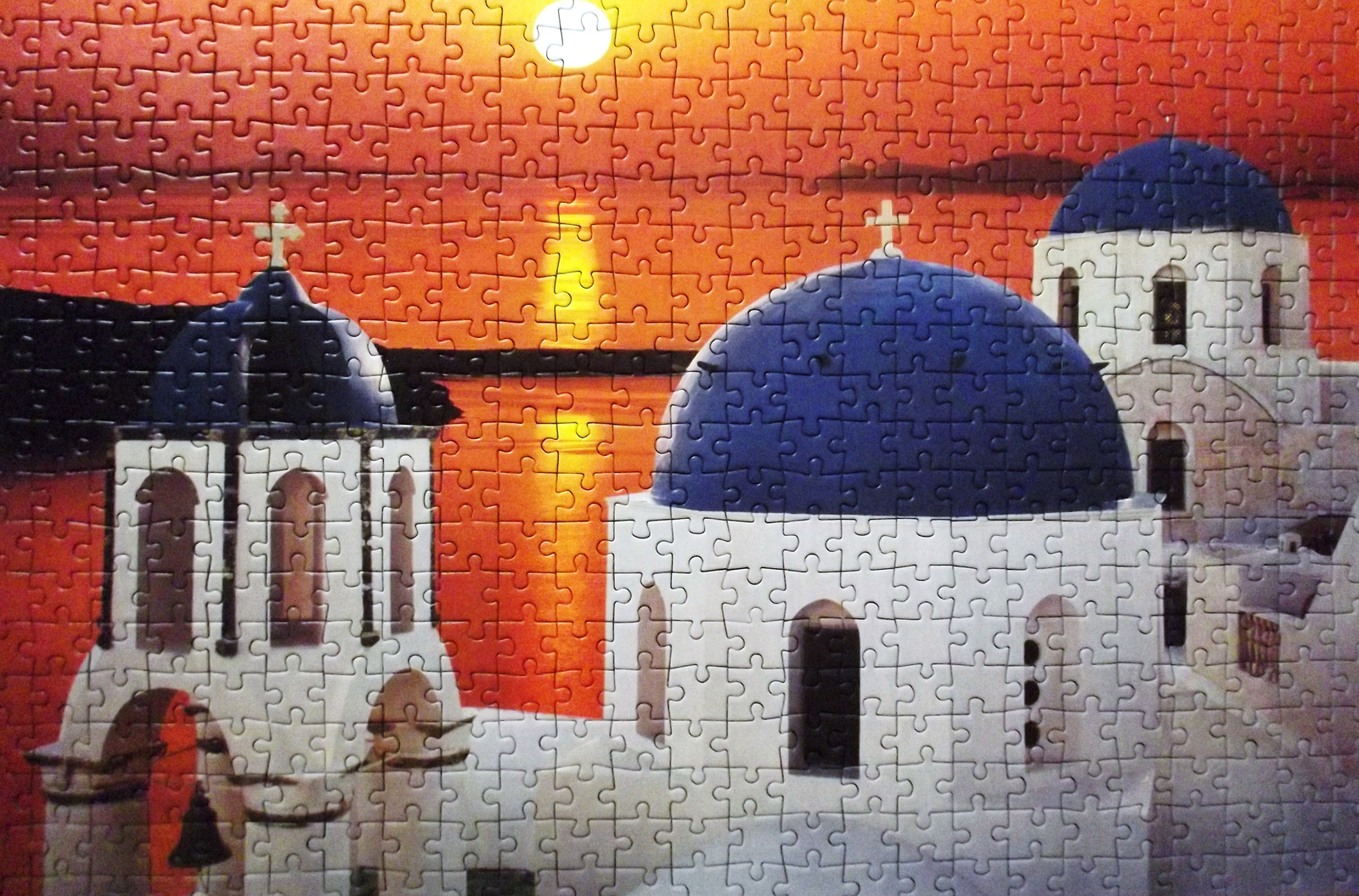 Puzzle: Santorini (500db)