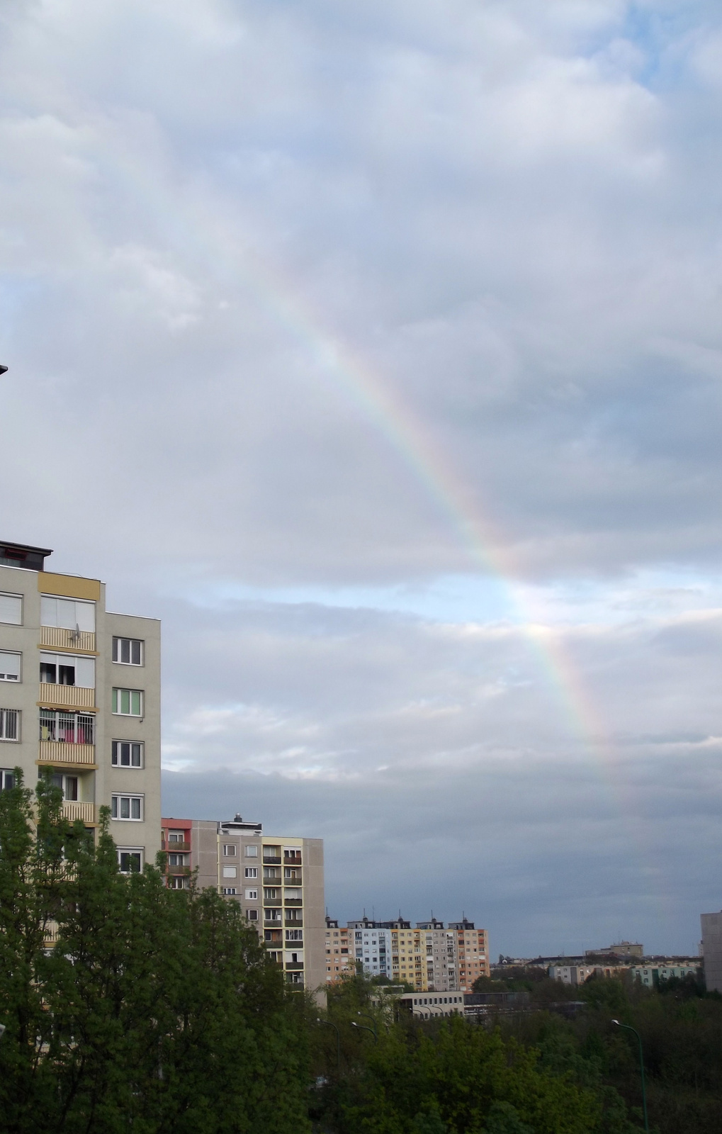 ...és itt volt a szivárvány