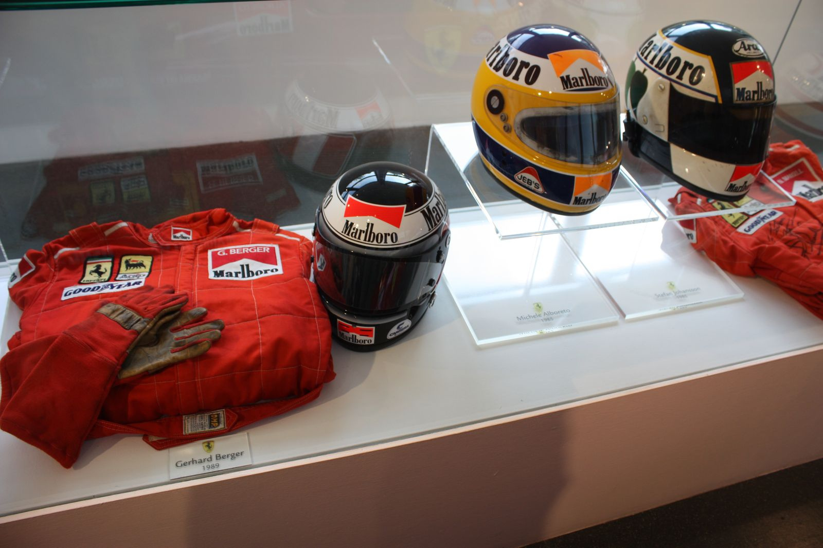 Berger, Alboreto, Johansson