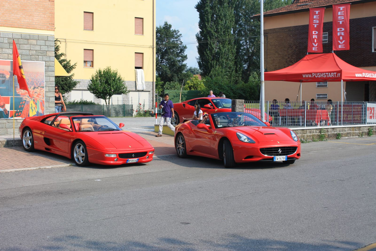 Ferrari Test drive