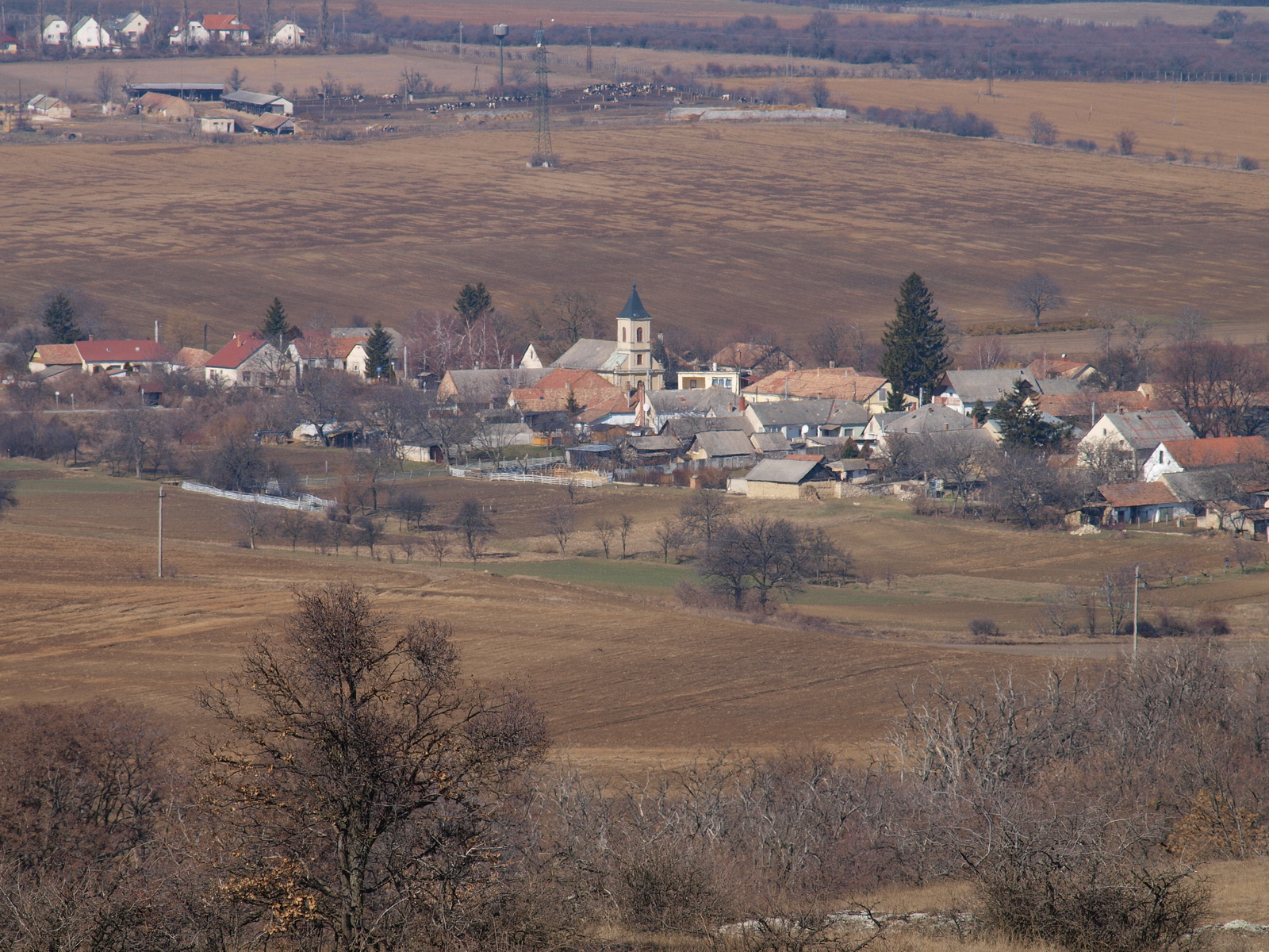 Kilátás a Bogrács-hegyről - Gúttamási