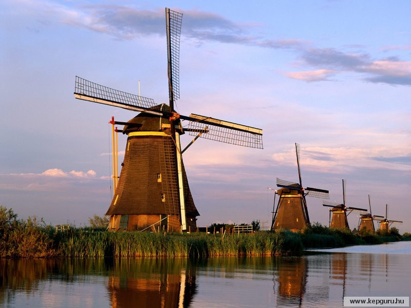 Sz�lmalmok-Kinderdijk-Hollandia