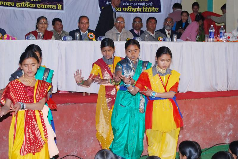 Our Students performing a Kumaoni Dance (Medium)