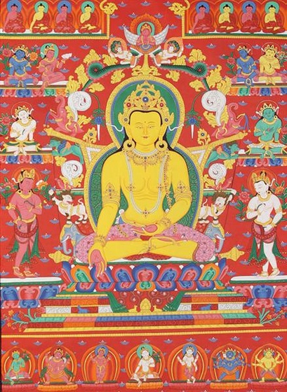 the cosmic buddha ratnasambhava with the eight tq68 (Medium)