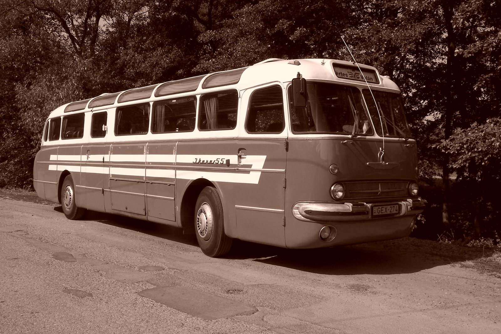 Ikarus 55-GEX-274 25-sepia-Kemence