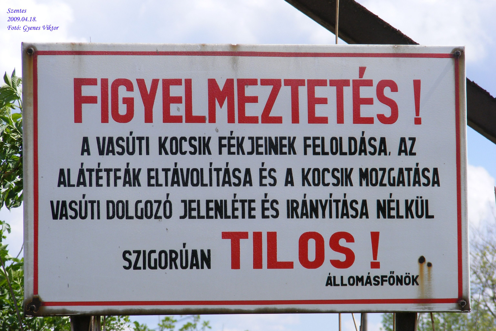 Figyelmeztetés!