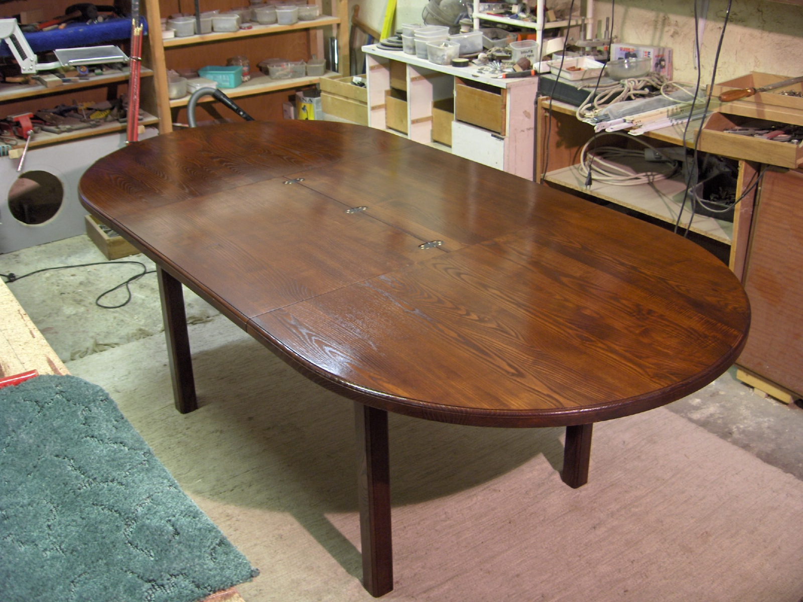 pull out dining table from ash (5)