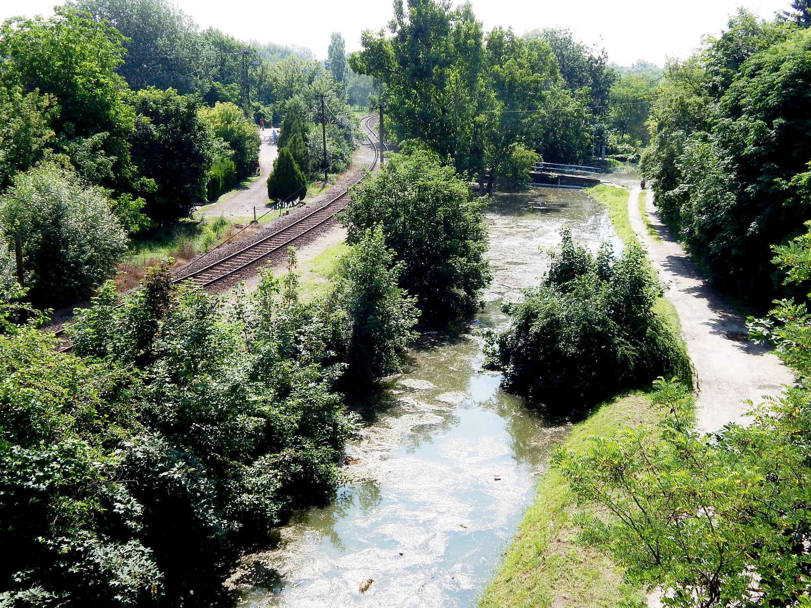 A vasút, mint védvonal