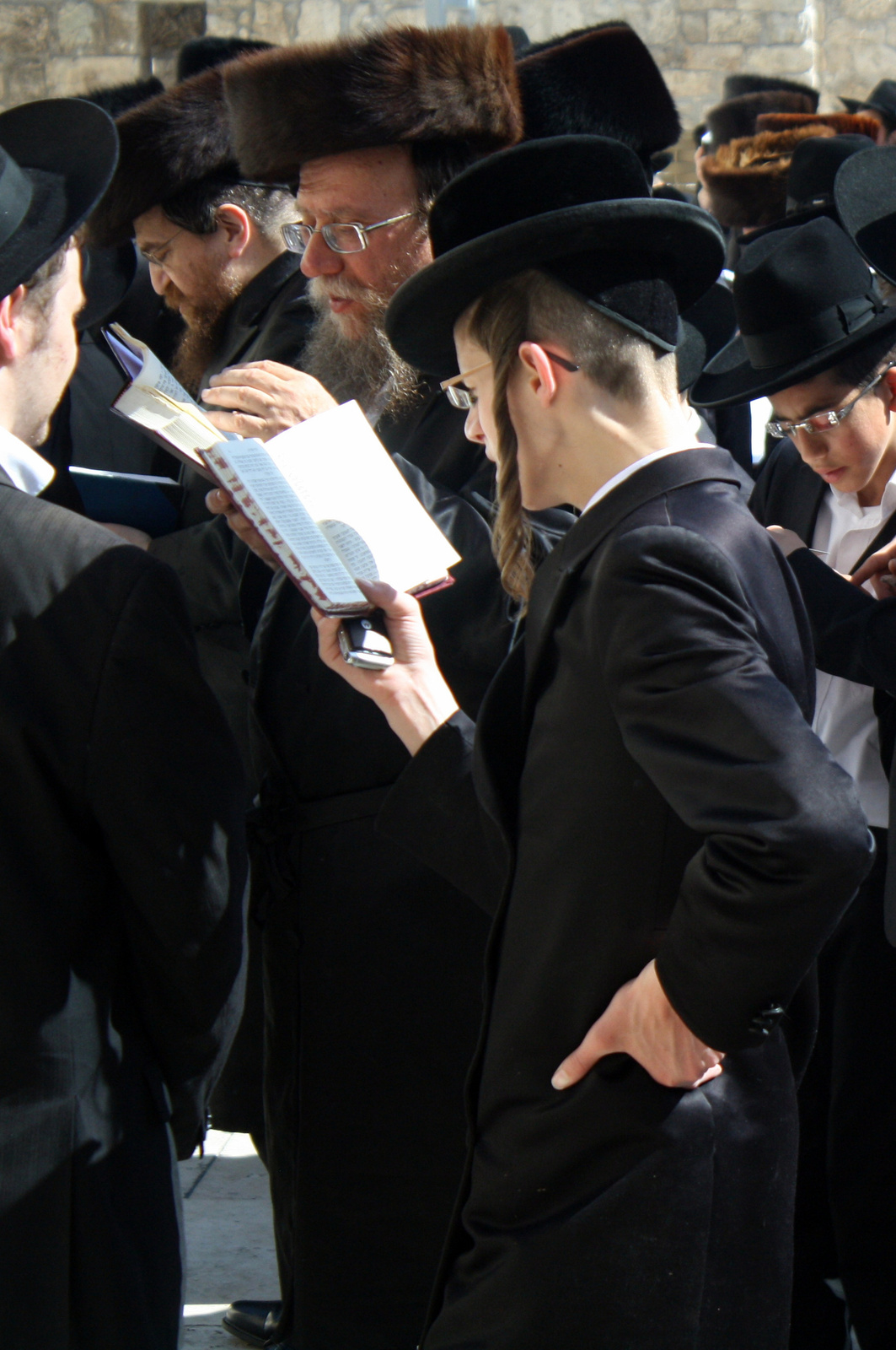 Imádkozó ortodox zsidók