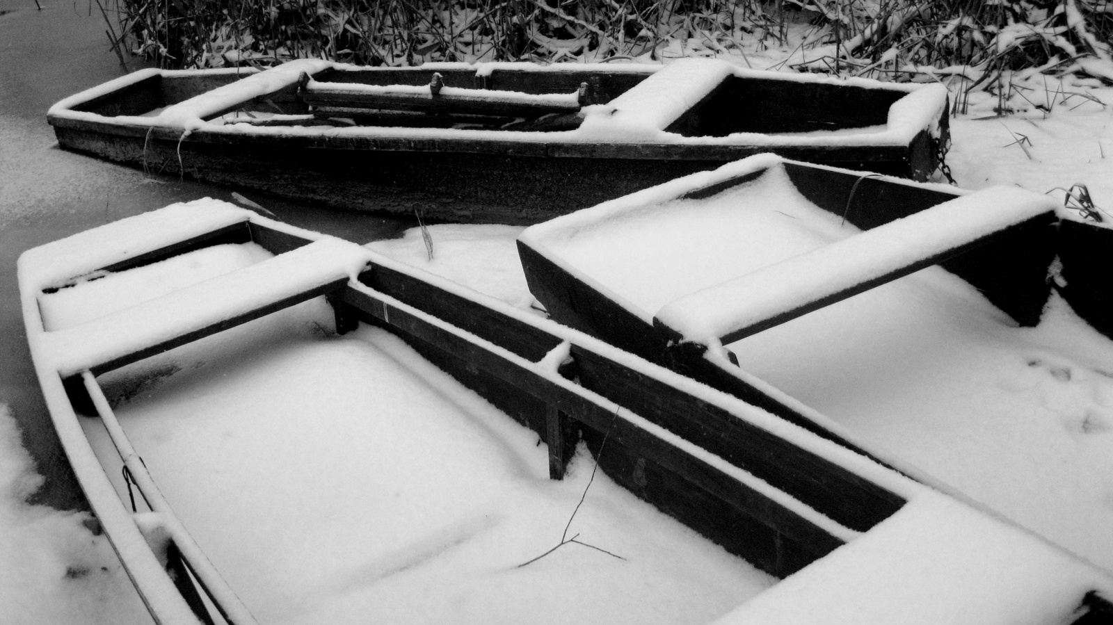 Hófödte csónakok