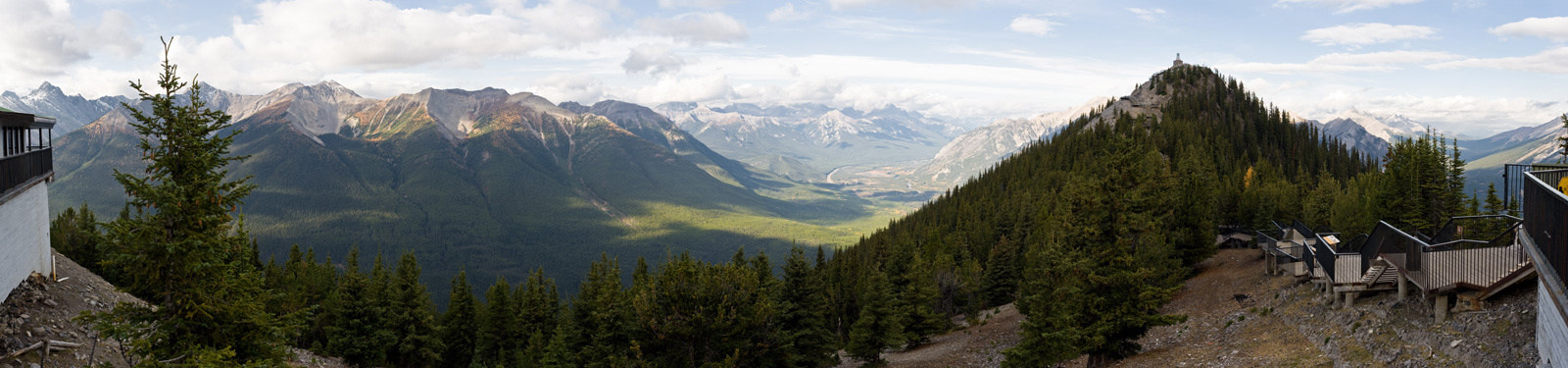 Sulphur Mountain pano