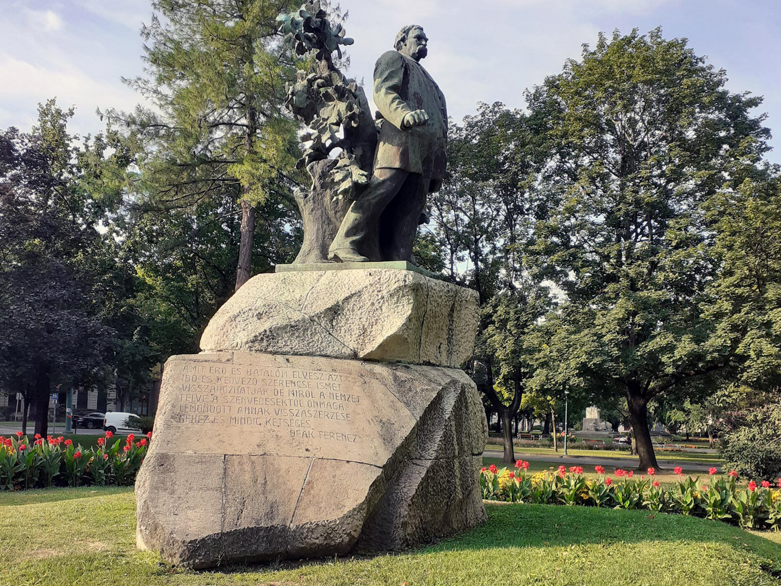 DeákFerenc szobor Szeged