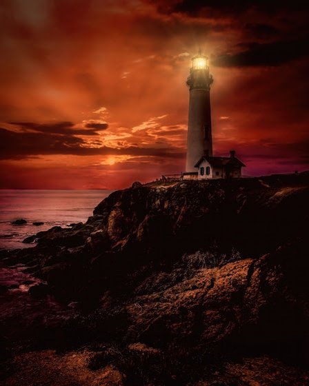 Lighthouse at Pigeon Point - Photo by +Jeffrey McPheeters www je