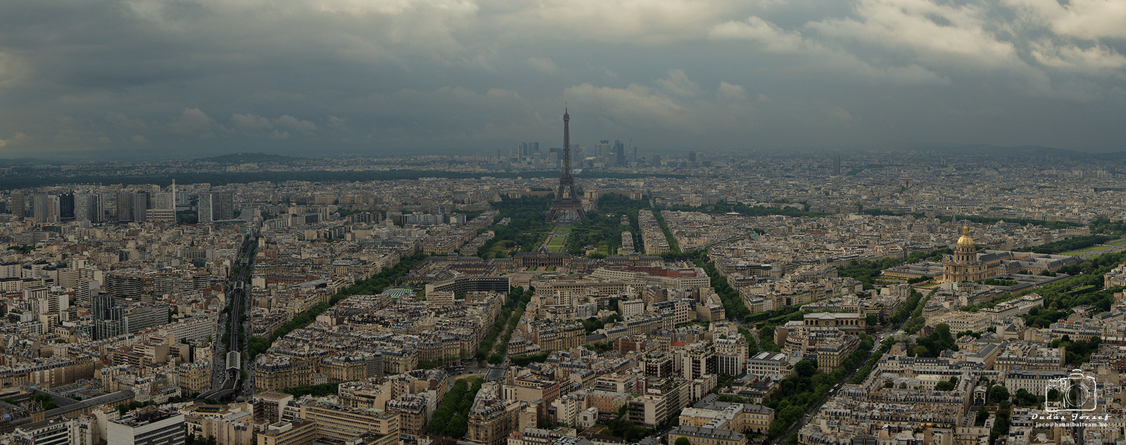 Párizsi panoráma-részlet a Montparnasse-toronyból