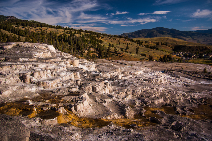 Yellowstone-i tájkép